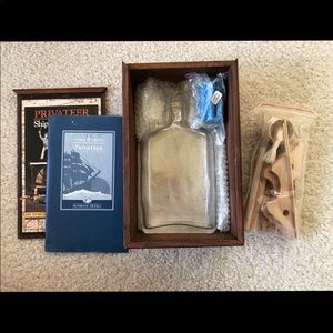 Privateer Ship in a Bottle